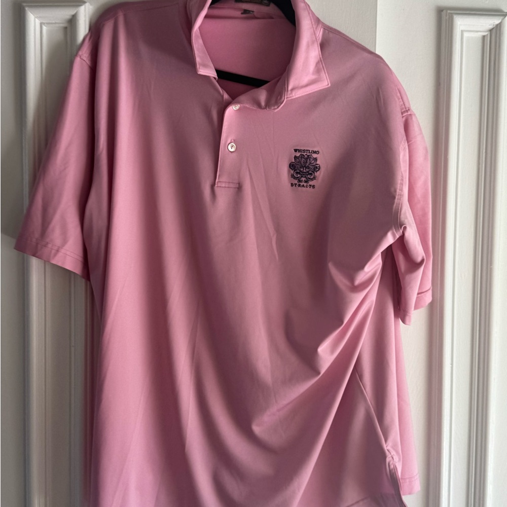 Peter Millar Pink Polo Shirt